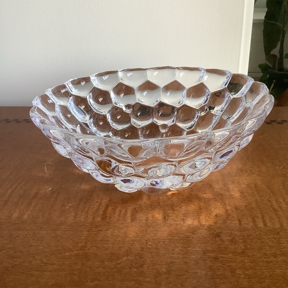 Orrefors Raspberry Crystal Glass Bowl - Picture 4 of 10